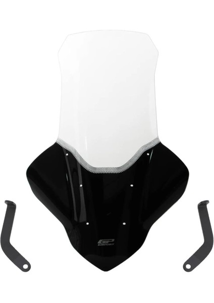 Yamaha Nmax 125 155 2021-2024 Uyumlu Elcikli Uzun Tur Camı Şeffaf