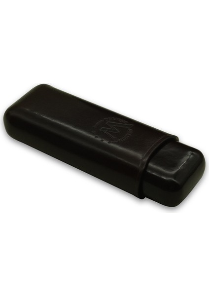 Gerçek Deri El Yapımı 52 Ring Viena İkili Puro Kılıfı