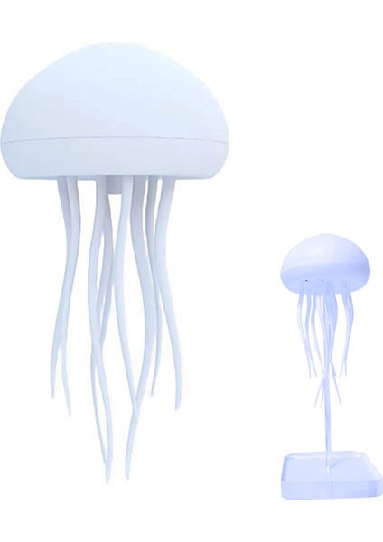 Ses Kontrollü Yatak Odası Başucu LED Denizanası Lambası (Yurt Dışından)