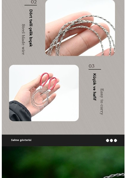 El Çekme Tel Tel Testere Zincir Testere Tel Testere Tel (Yurt Dışından) fırsatları