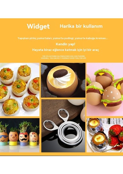 Paslanmaz Çelik Yumurta Açma Kabuğu (Yurt Dışından) indirimleri