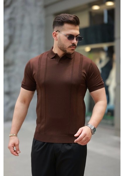 Erkek Hemşire Yaka Kısa Kollu Tişört