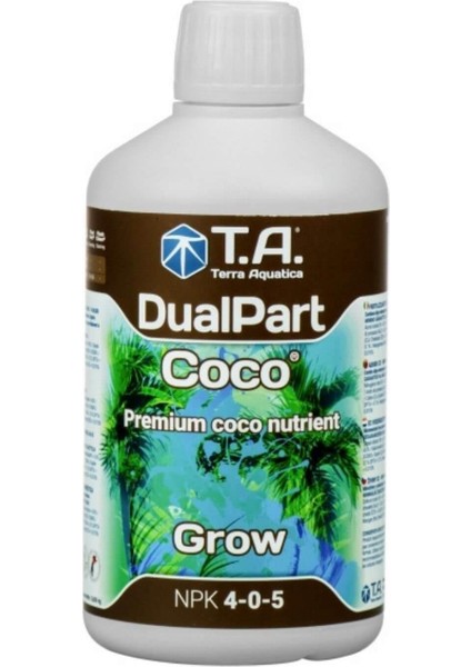 Terra Aquatica Dualpart Coco Grow 500 ml Bitki Besini