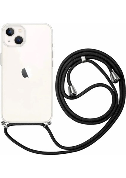 Samsung Galaxy S24 Ultra (SM-S928B) ile Uyumlu Kılıf Silikon Ipli Boyundan Askılı Darbe Emici Antishock Kapak Tpu