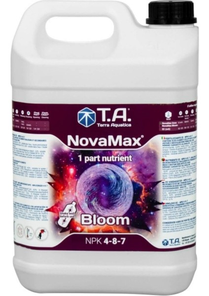 Terra Aquatica NovaMax Bloom 5 Litre Bitki Besini