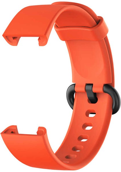 Xiaomi Redmi Watch (Mi Watch Lite) Uyumlu Klasik Kordon Mkst - Turuncu