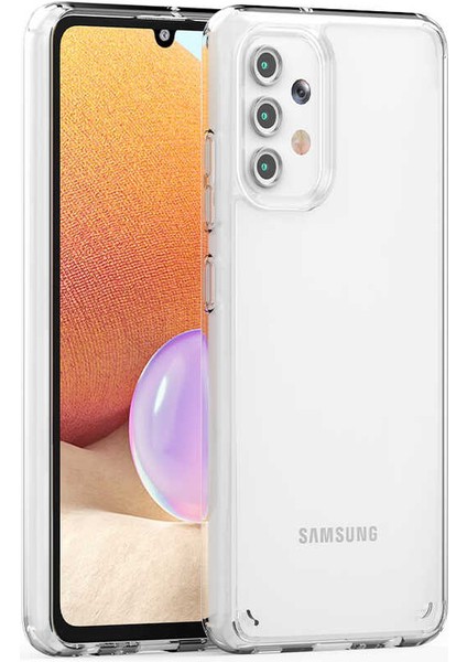 Galaxy A32 4g Kılıf Mkst Coss Kapak-Renksiz
