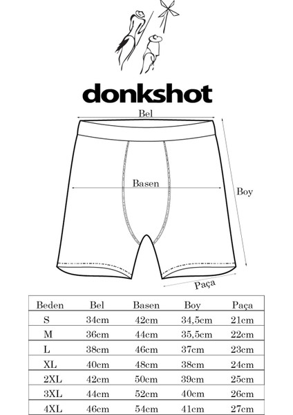 Uzun Paçalı Likralı Erkek Boxer 1004-Sporcu Boxer