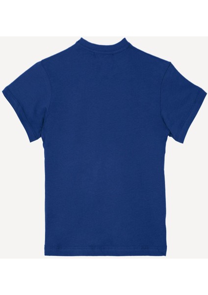 Bisiklet Yaka Lacivert Renk Erkek Çocuk Tshirt indirimleri