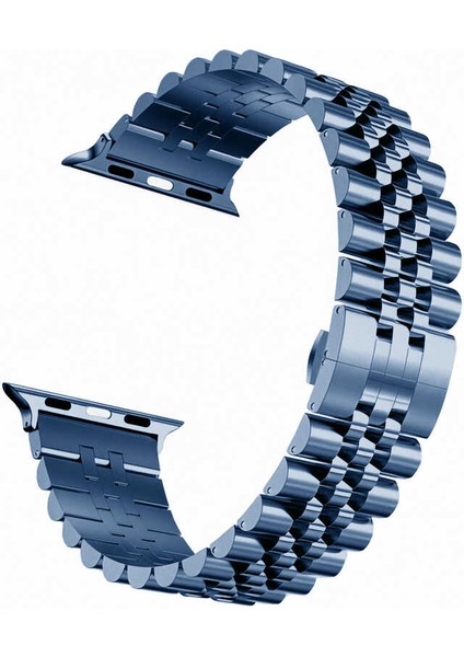 Watch 38MM Uyumlu Krd-36 Metal Kordon Mkst - Lacivert