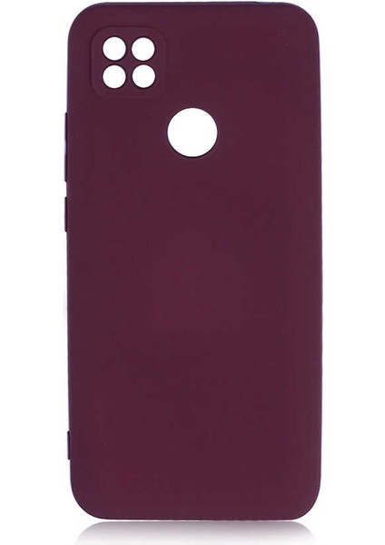 Xiaomi Redmi 9c Kılıf Mkst Mara Laaakan Kapak-Koyu Mor