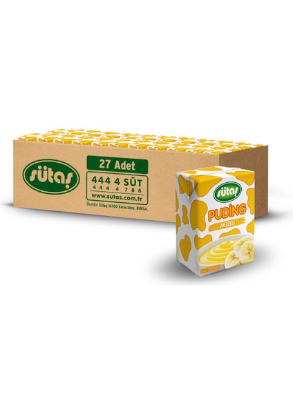 Muzlu Puding 200 G (27 Adet)