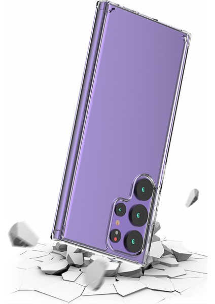 Galaxy S23 Ultra Kılıf Mkst Coss Kapak-Renksiz