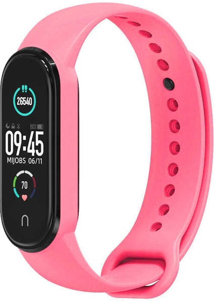 Xiaomi Mi Band 6 Uyumlu Klasik Kordon Mkst - NO19