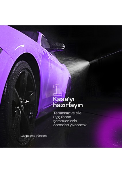Hızlı Cila Fast Wax Polısh Boya Koruma Islak Cila 1L Yıkama Sonrası Kullanım