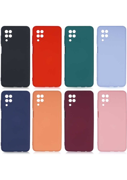 Galaxy A12 Kılıf Mkst Mara Laaakan Kapak-Lila fiyatları