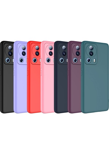 Xiaomi Mi 13 Lite Kılıf Mkst Mara Laaakan Kapak-Koyu Yeşil fiyatları