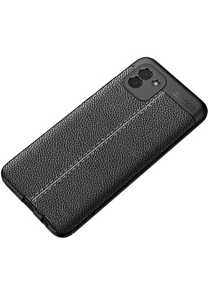 Galaxy A03 Kılıf Mkst Niss Silikon Kapak-Siyah modelleri