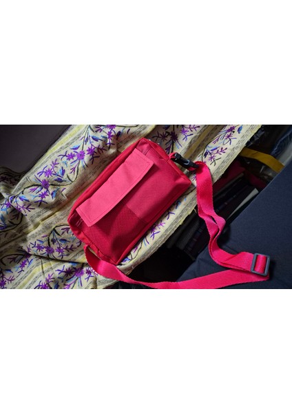 Bel çantası kırmızı