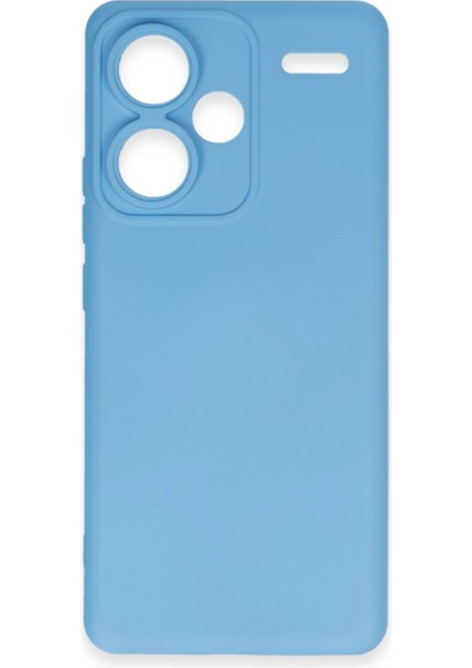Xiaomi Redmi Note 13 Pro Plus Kılıf Nano Içi Kadife Silikon - Mavi Drstr fiyatları