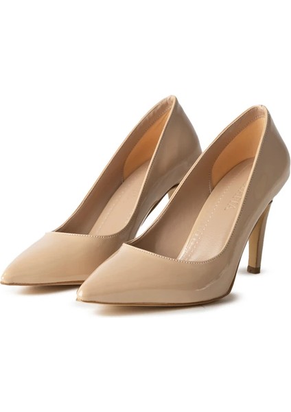Nara Bej Rugan Sivri Burun Stiletto