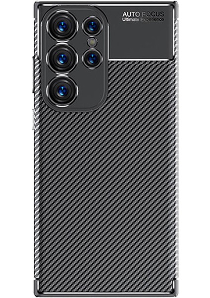 Galaxy S24 Ultra Kılıf Mkst Negro Silikon Kapak-Siyah