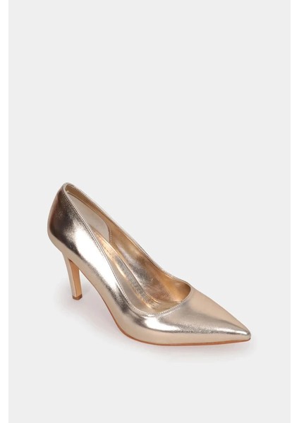 Nara Altın Sivri Burun Stiletto