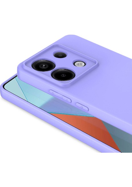 Xiaomi Redmi Note 13 Pro 5g Kılıf Mkst Mara Laaakan Kapak-Koyu Mor fiyatları