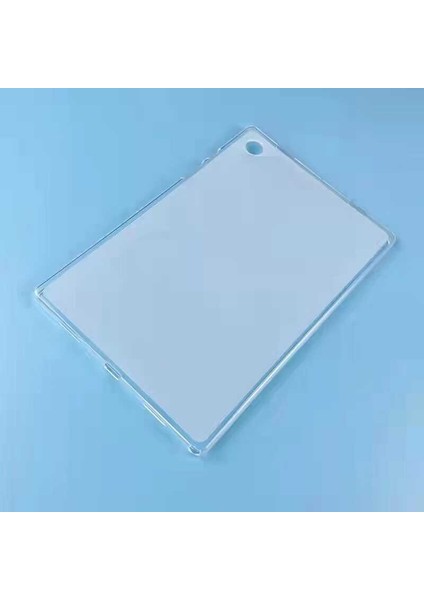 Galaxy Tab A8 10.5 SM-X200 (2021) Kılıf Uyumlu Mkst Tablet Süper Silikon Kapak-Renksiz indirimleri