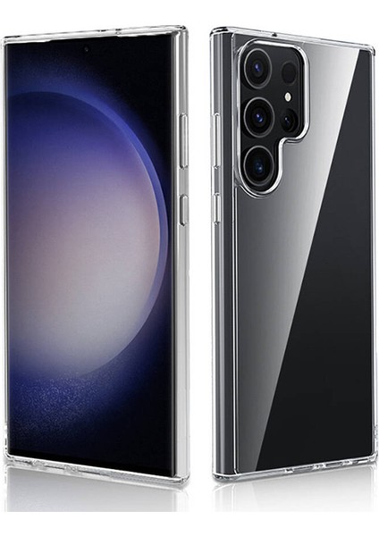 Galaxy S24 Ultra Kılıf Mkst Droga Kapak-Renksiz