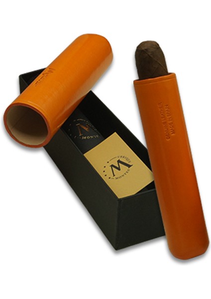 Gerçek Deri El Yapımı 65 Ring Amsterdam Tekli Puro Kılıfı modelleri