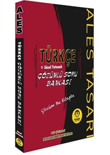 Ales Türkçe Çözümlü Soru Bankası
