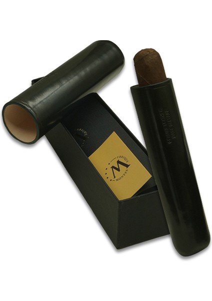 Gerçek Deri El Yapımı 65 Ring Jaen Tekli Puro Kılıfı modelleri