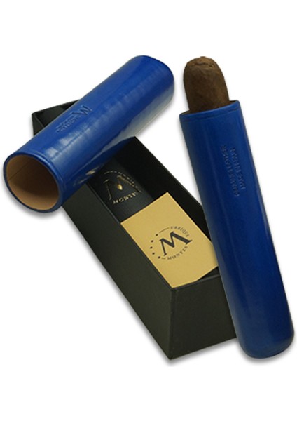 Gerçek Deri El Yapımı 65 Ring Monaco Tekli Puro Kılıfı modelleri