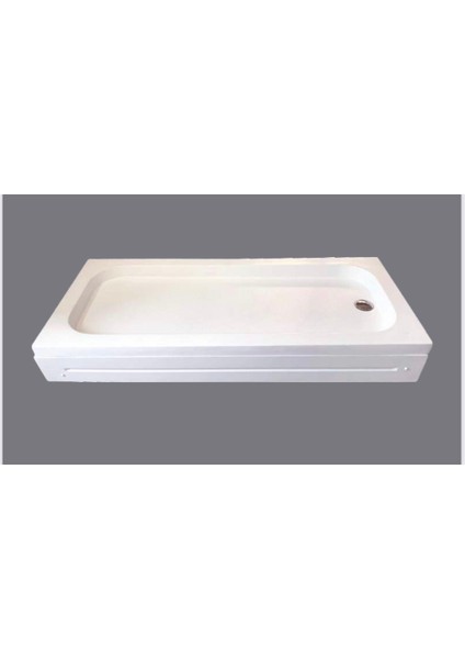 80X150 Dikdörtgen Panelli ve Ayaklı Akrilik Duş Teknesi modelleri