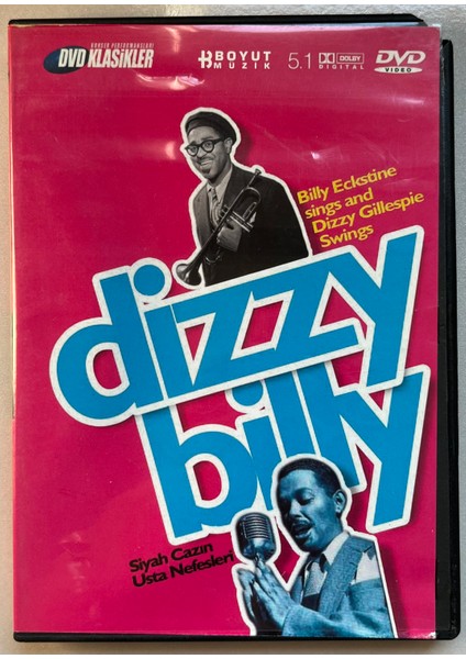 Dizzy Billy Siyah Cazın Usta Nefesleri DVD (Orjnal Dönem Baskı Dvd)