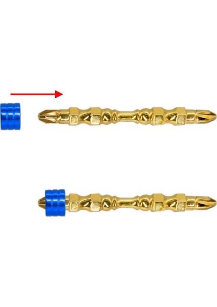 530407 Çift Taraflı Mıknatıslı Bits Uç Pz2/ph2 x 65 mm modelleri