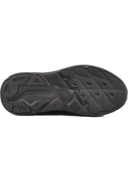 Eopaia Esnek Hafif Unisex Siyah Spor Ayakkabı