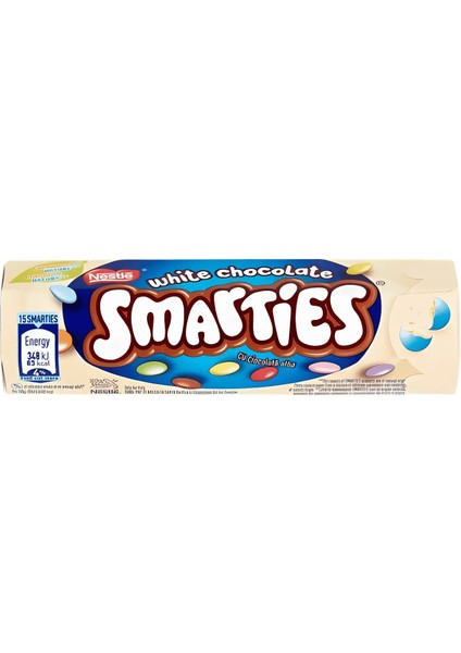 Smarties White Chocolate 34G