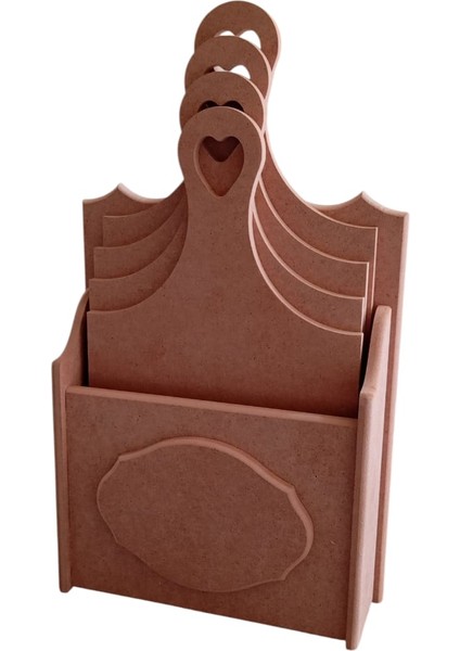 Dekoratif Mdf 4'lü Sunum Tahtası Seti ve Kutusu fiyatları