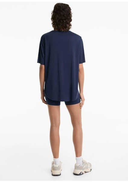 S0017426 Bsm Düz Oversize T-Shirt modelleri