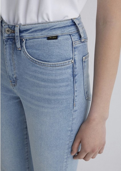 101077-89180 Star Gold Shape Puslu Buz Mavi Jean Pantolon indirimleri