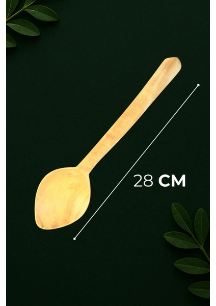 %100 Doğal Şimşir Kaşık Seti 2’li | 25-28 cm | Tencere Çizmez, Sağlıklı Ahşap Kaşık fiyatları