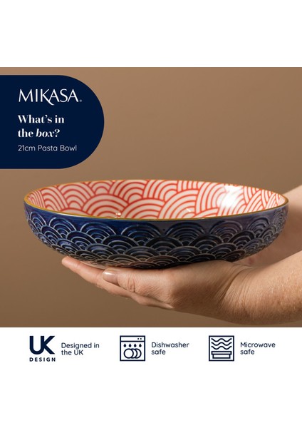 Glazed Seramik Bowl Kase 21X5CM