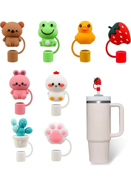 Quencher Beyaz Civciv Pipet Tıpası Quencher Pipet Tıpası Tavşan Pipet Tıpası modelleri