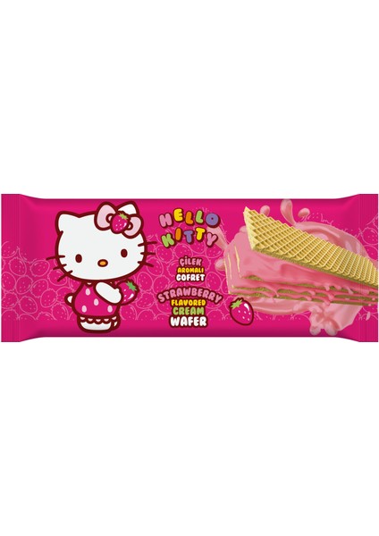 Çilekli Gofret 100G