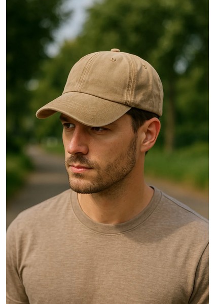Unisex Eskitme Vintage Baseball Şapka