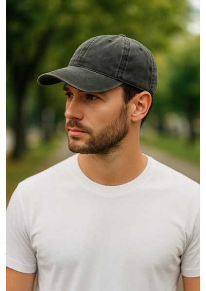 Unisex Eskitme Vintage Baseball Şapka