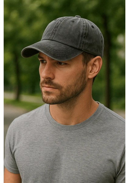 Unisex Eskitme Vintage Baseball Şapka
