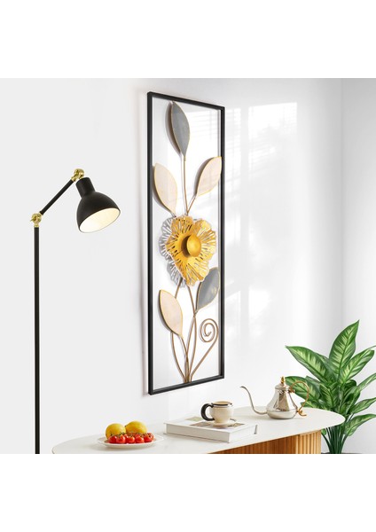 Orchid Metal Duvar Tablosu, Ev Ofis Duvar Panosu
